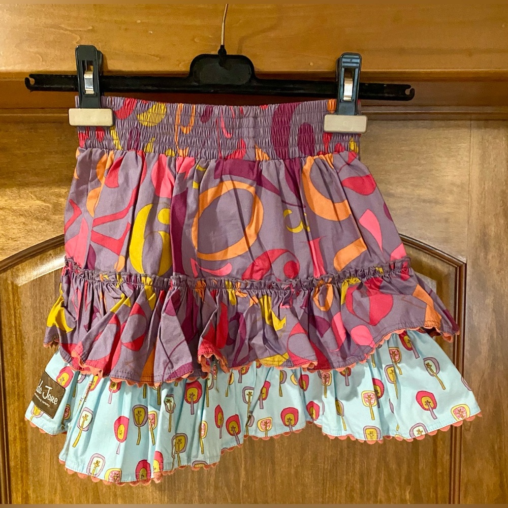 Matilda Jane Multicolor Ruffled Skirt - Picture 3 of 5